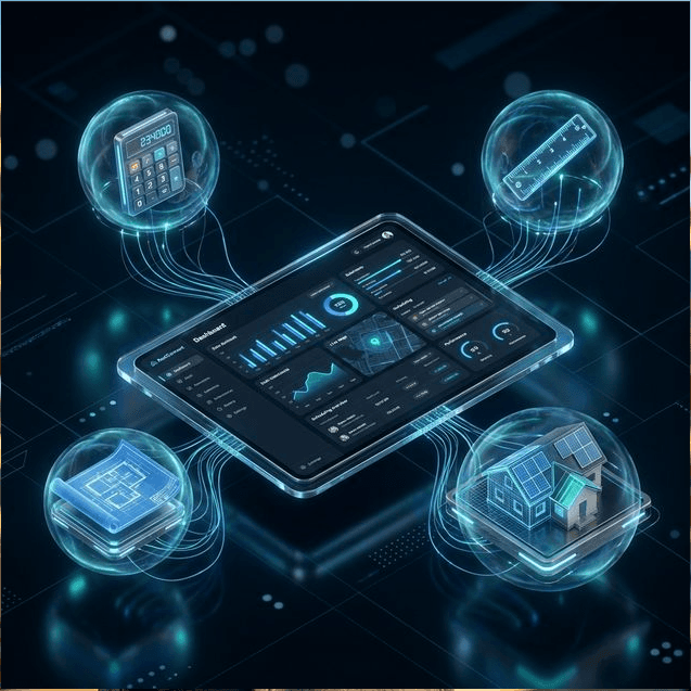 Dashboard RoofConnect – zarządzanie projektami, finanse, harmonogramy i narzędzia w jednym miejscu